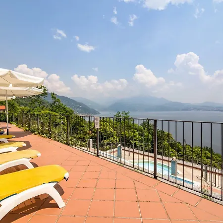 Panoramic House In A Upon The Green Hills Overlooking Lake Maggiore