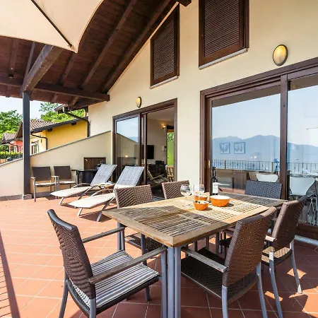 Panoramic House In A Upon The Green Hills Overlooking Lake Maggiore